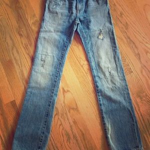 Gap gapkids 1969 distressed jeans boys 14 slim